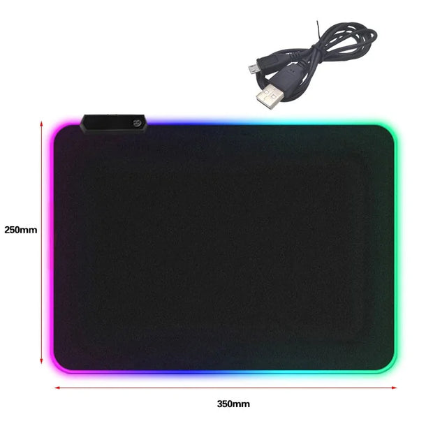 RGB Backlit Gaming Mouse Pad