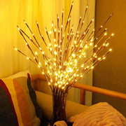 LED Willow Branch Lamp: Elegant Home Decor Accent