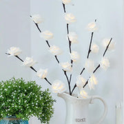 LED Willow Branch Lamp: Elegant Home Decor Accent